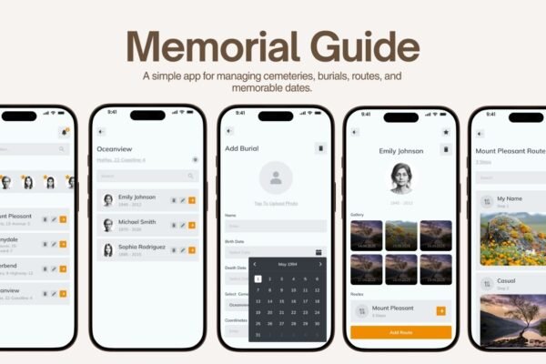 Memorial Guide Flutter App