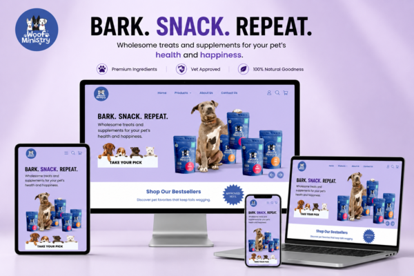 Shopify Development - Woofministry