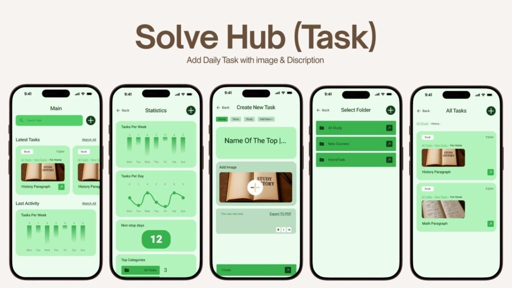 Solve Hub - Flutter App