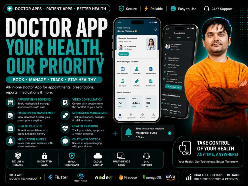 Healthcare App Development | Doctor Appointment App
